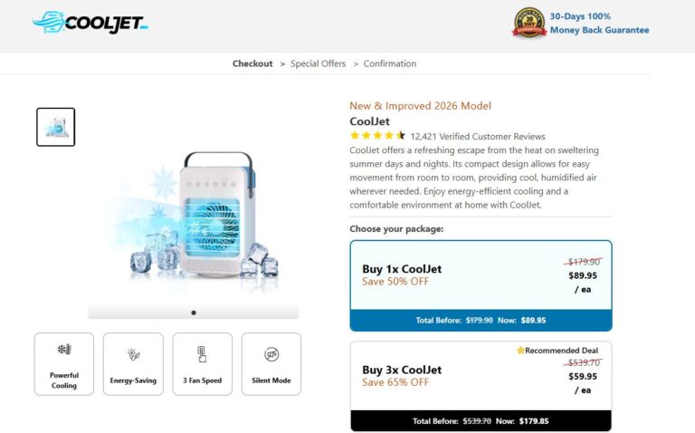 CoolJet Portable AC